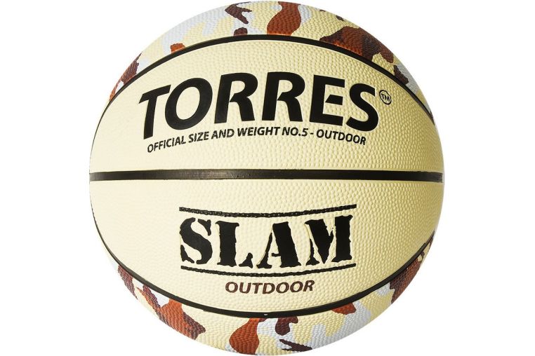 Мяч баскетбольный Torres Slam B02065 р.5 фото 1