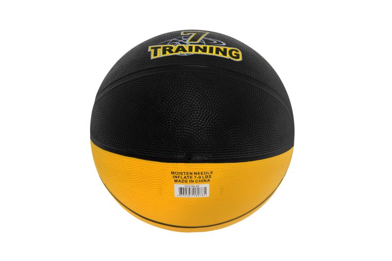 Мяч баскетбольный RGX BB-09 Black/Yellow Sz7 фото 1
