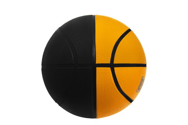Мяч баскетбольный RGX BB-09 Black/Yellow Sz7 фото 2