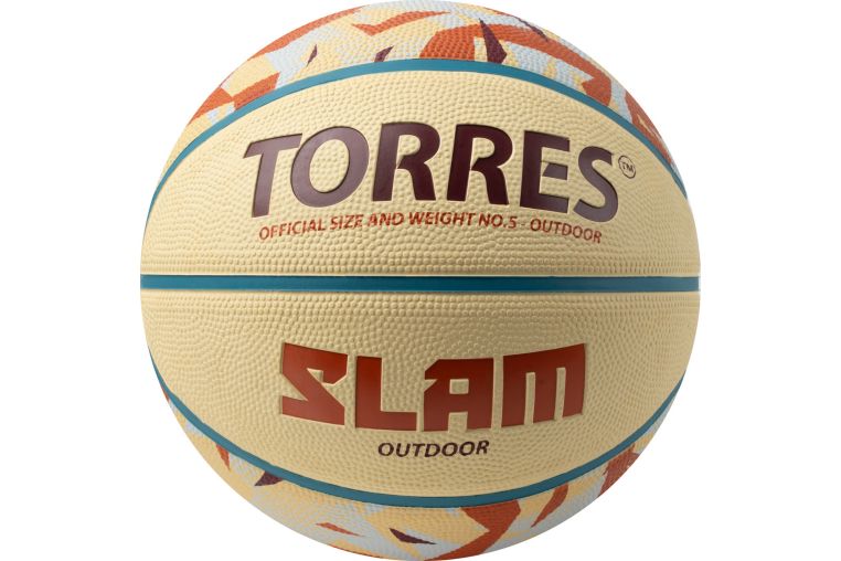 Мяч баскетбольный Torres Slam B023145 р.5 
