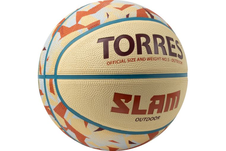 Мяч баскетбольный Torres Slam B023145 р.5 фото 2