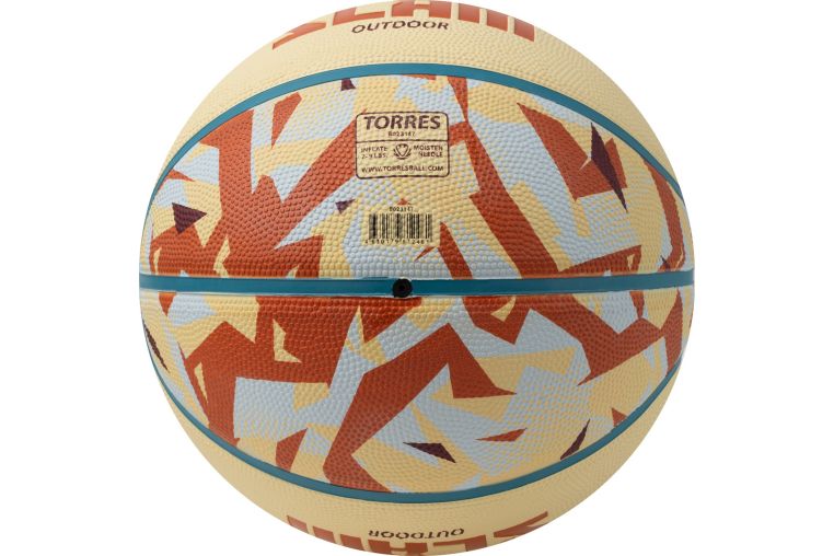 Мяч баскетбольный Torres Slam B023147 р.7 фото 4