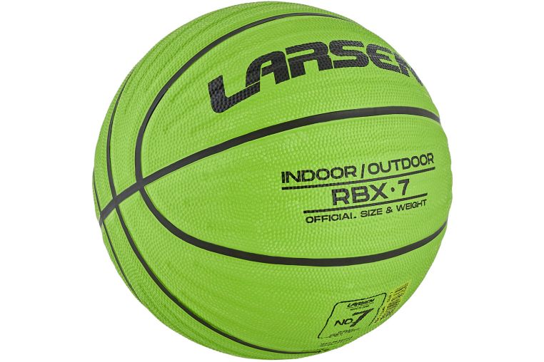 Мяч баскетбольный Larsen RBX7 Lime р.7 