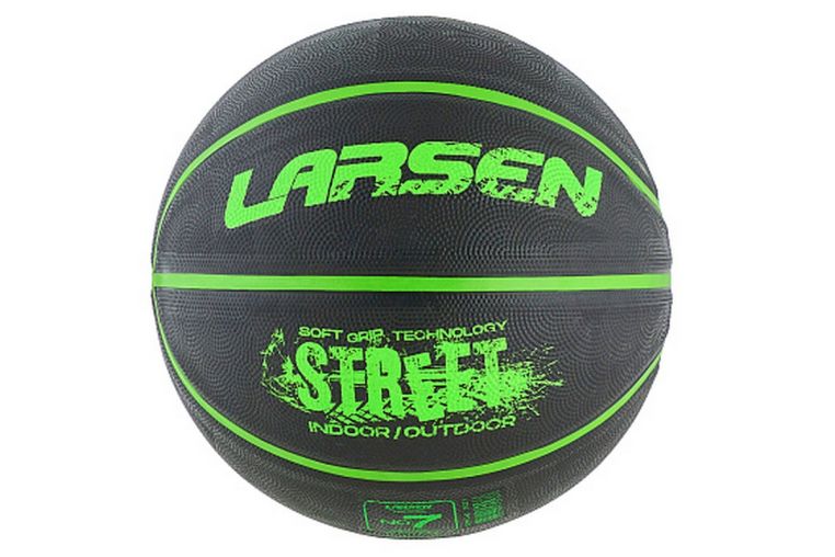 Мяч баскетбольный Larsen Street Lime р.7 фото 2