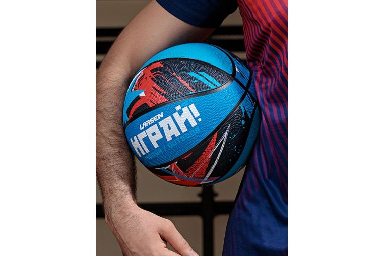 Мяч баскетбольный Larsen RB7 Graffiti Играй p.7 фото 5