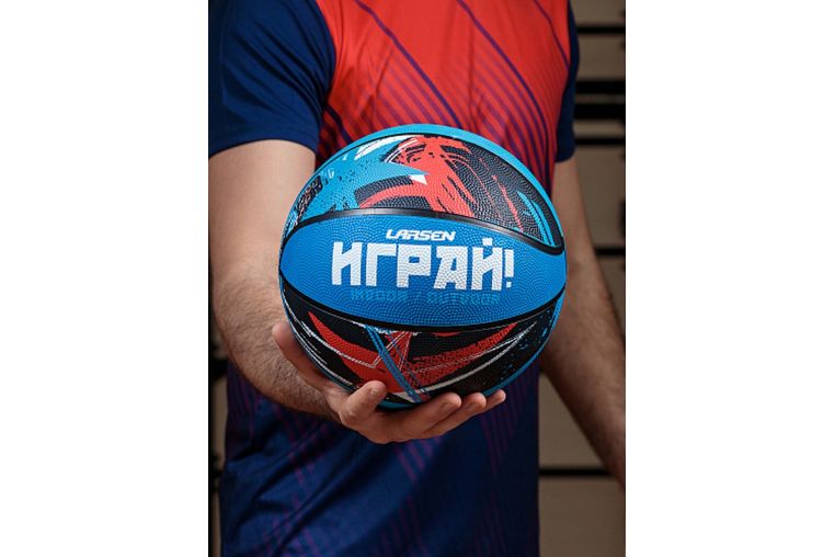 Мяч баскетбольный Larsen RB7 Graffiti Играй p.7 фото 6