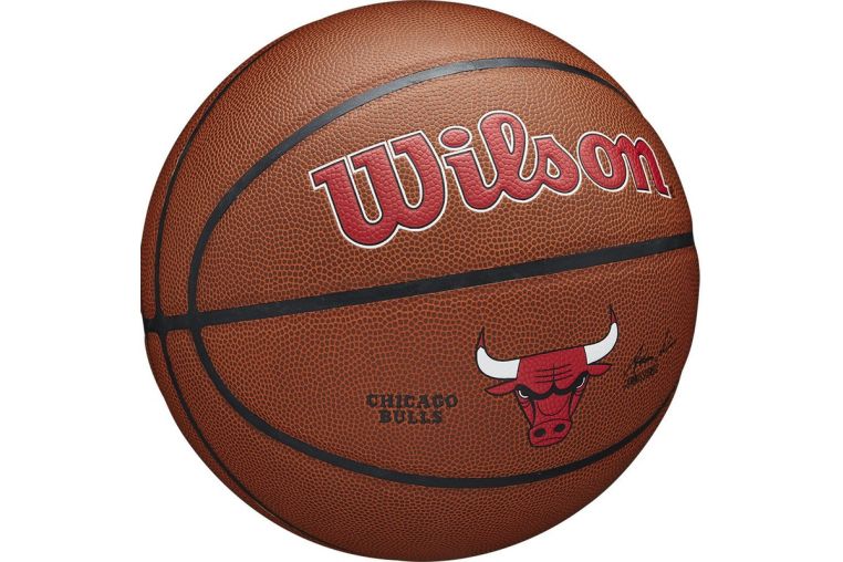 Мяч баскетбольный Wilson NBA Chicago Bulls WTB3100XBCHI р.7 фото 1