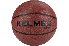 Мяч баскетбольный Kelme Hygroscopic 8102QU5001-217, р. 7, 8 панелей, ПУ, бут.кам., коричнево-черный