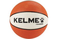 Мяч баскетбольный Kelme Hygroscopic 8102QU5004-133, р.6, 8 панелей, ПУ, бут.кам., бело-оранжево-черный
