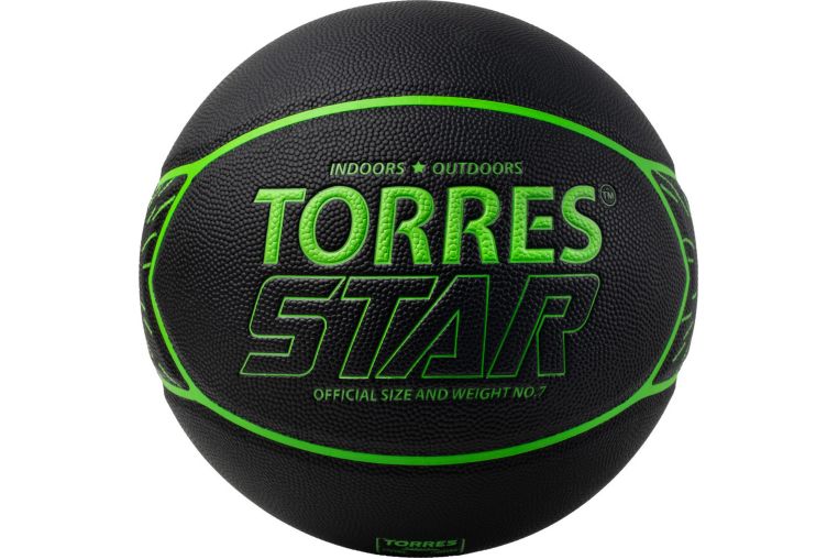 Мяч баскетбольный Torres Star B323127 р.7 фото 2