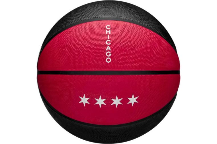Мяч баскетбольный Wilson NBA Team City Edition Chicago Bulls WZ4024205XB р.7 фото 3