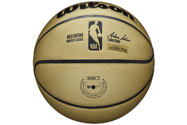Мяч баскетбольный Wilson NBA Gold Edition WTB3403XB р.7 фото 1