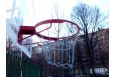 Кольцо баскетбольное антивандальное, усиленное, с цепью Glav 01.303 фото 1