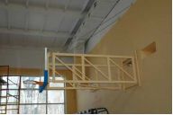 Ферма для баскетбольного щита Atlet настенная складная вынос 1,2 м IMP-S1.2