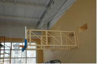 Ферма для баскетбольного щита Atlet настенная складная вынос 3,2 м IMP-S3.2