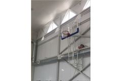 Ферма баскетбольная складная к стене с подъемом вверх, с электроприводом DSBasket