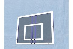 Щит баскетбольный тренировочный из оргстекла 10мм 120x90см Avix 2.55