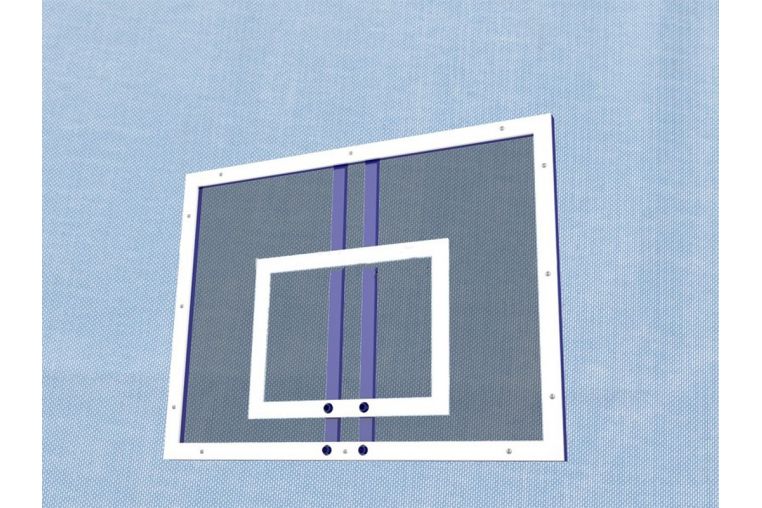 Щит баскетбольный тренировочный из оргстекла 10мм 120x90см Avix 2.55 