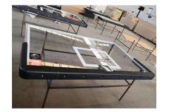 Щит баскетбольный игровой закаленное стекло 12мм, 180х105см (FIBA) Atlet IMP-A600