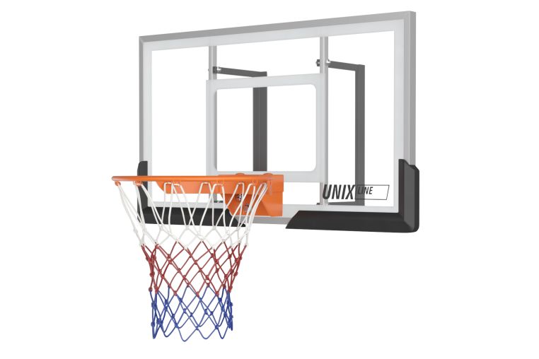Баскетбольный щит 50"x32" R45 Unix Line B-Backboard-PC BSBS50PCBK фото 7