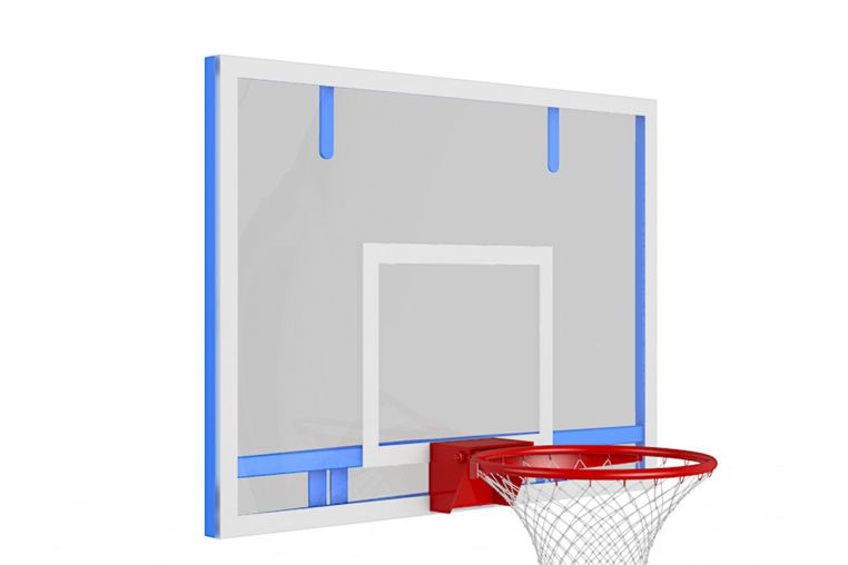 Щит баскетбольный тренировочный Glav из оргстекла 6 мм 01.202-1 фото 2
