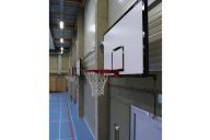 Щит баскетбольный Schelde Sports деревянный, прямоугольный 120х90 см 3211015