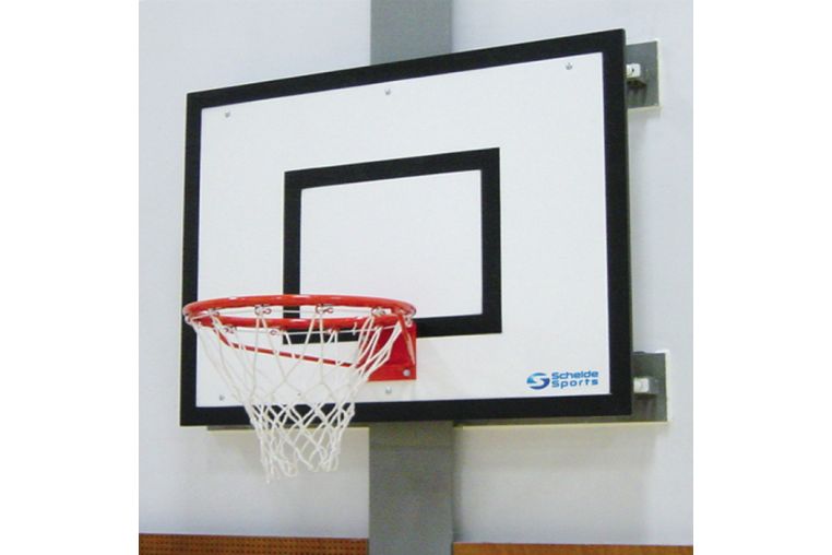 Щит баскетбольный Schelde Sports фиксированный 120х90 см 1620023 