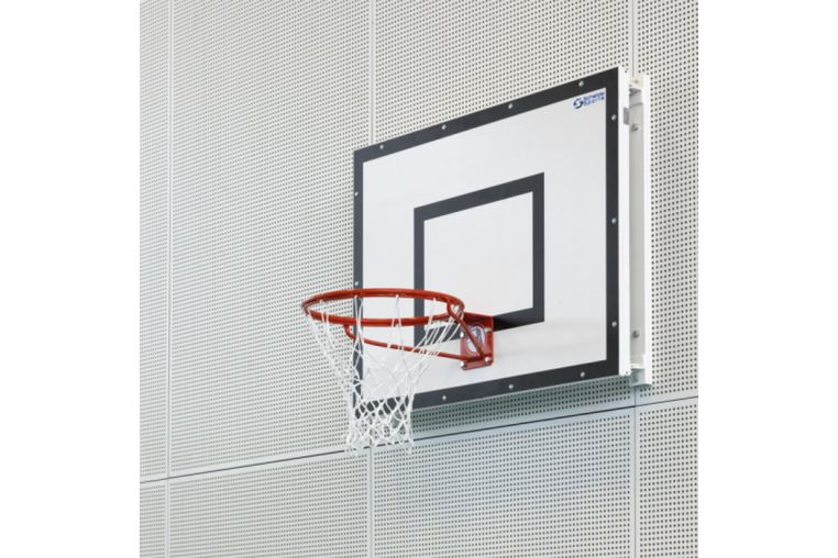Щит баскетбольный Schelde Sports фиксированный 120х90 см 1620023 фото 1
