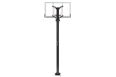 Баскетбольная стойка стационарная 72"x42" R45 H230-305см Unix Line B-Stand-PC BSTSSTPR305_72PCBK фото 9