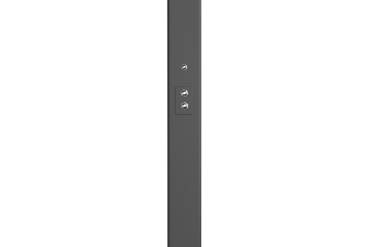 Баскетбольная стойка стационарная 72"x42" R45 H230-305см Unix Line B-Stand-PC BSTSSTPR305_72PCBK фото 10