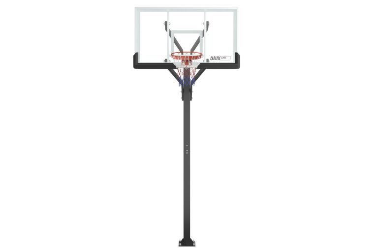 Баскетбольная стойка стационарная 72"x42" R45 H230-305см Unix Line B-Stand-PC BSTSSTPR305_72PCBK фото 8
