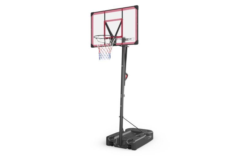 Баскетбольная стойка Unix Line B-Stand-PC 48"x32" R45 H230-305см BSTS305_48PCBK 