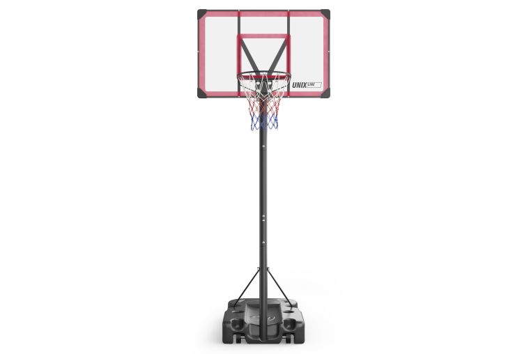 Баскетбольная стойка Unix Line B-Stand-PC 48"x32" R45 H230-305см BSTS305_48PCBK фото 8