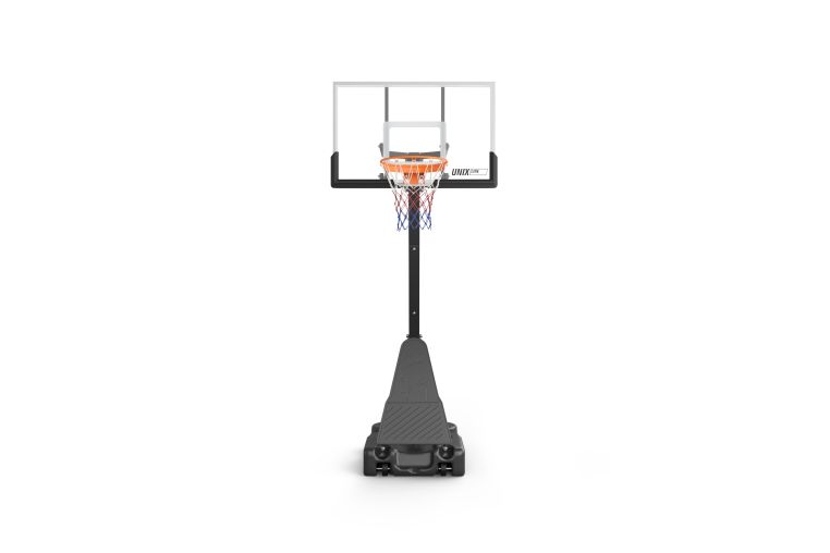 Баскетбольная стойка Unix Line B-Stand-TG 54x32" R45 H230-305см BSTS305_54TGBK фото 10