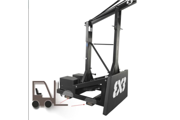 Стойка баскетбольная SAM 3x3 Schelde Schelde Sports 910-1612070 фото 7