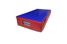 Мат для соскоков 200х140х40см Dinamika тент (ппу) ZSO-004230