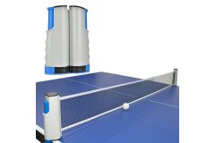 Сетка для настольного тенниса с авторегулировкой Sportex E33569 серо\синий