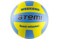 Мяч волейбольный Atemi Weekend желто-голубой р.5
