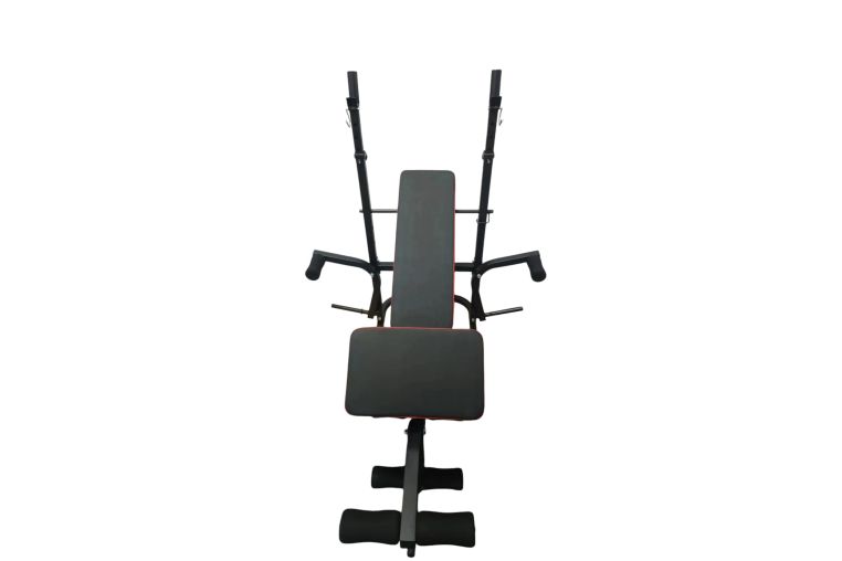 Скамья многофункциональная Sundays Fitness GB-WB4005 черный\красный фото 1