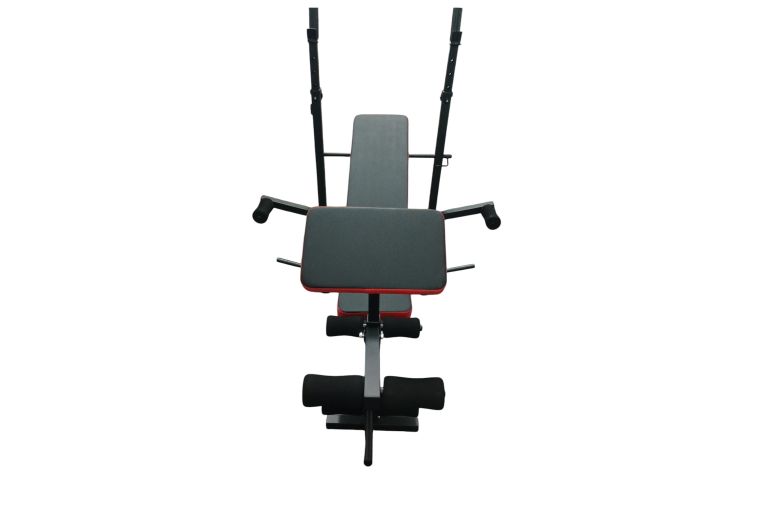 Скамья многофункциональная Sundays Fitness GB-WB4005 черный\красный фото 3