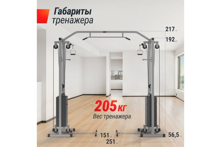Кроссовер UnixFit Station 50 (два блока) CO150CB фото 13