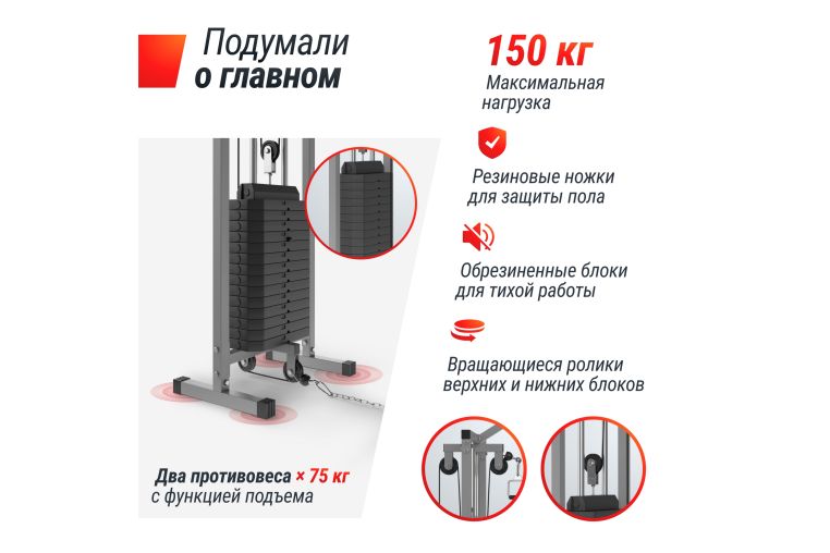 Кроссовер UnixFit Station 50 (два блока) CO150CB фото 6