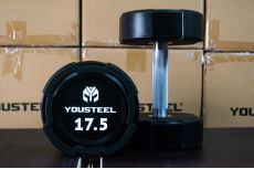 Гантель EVO 17,5кг полиуретановая YouSteel