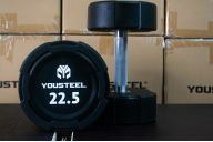 Гантель EVO 22,5кг полиуретановая YouSteel