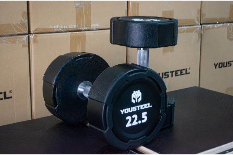 Гантель EVO 25кг полиуретановая YouSteel фото 1