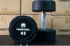 Гантель EVO 45кг полиуретановая YouSteel