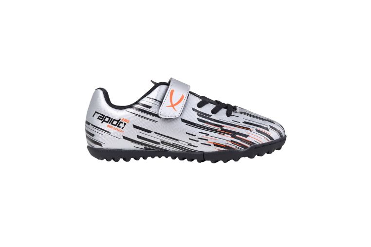 Бутсы многошиповые Jogel Rapido TF Silver/black, детский фото 2