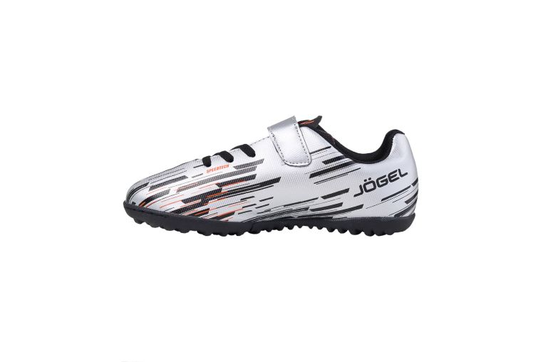 Бутсы многошиповые Jogel Rapido TF Silver/black, детский фото 3