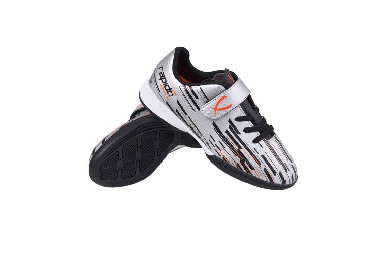 Бутсы зальные Jogel Rapido IN Silver/black, детский 