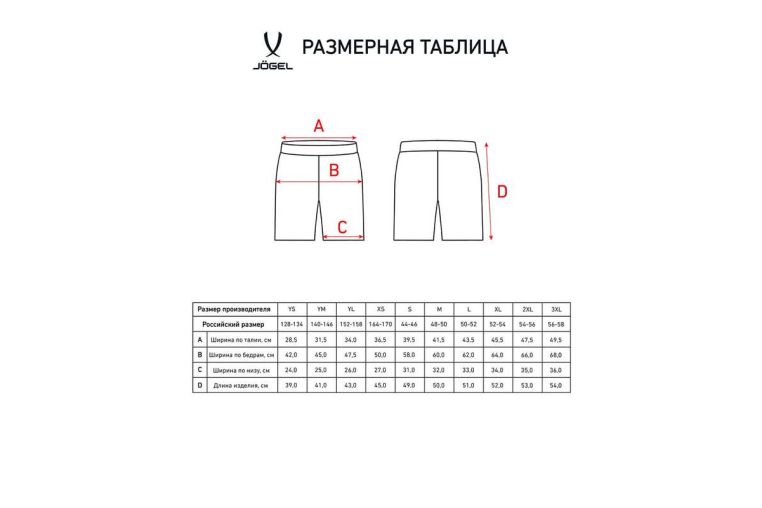 Шорты баскетбольные Jogel Camp Basic, белый, детский фото 5